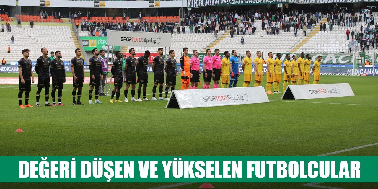 Konyaspor'da değeri değişen oyuncular