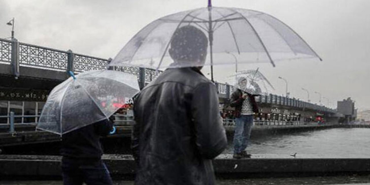 Meteoroloji'den İstanbul'a sağanak yağış uyarısı