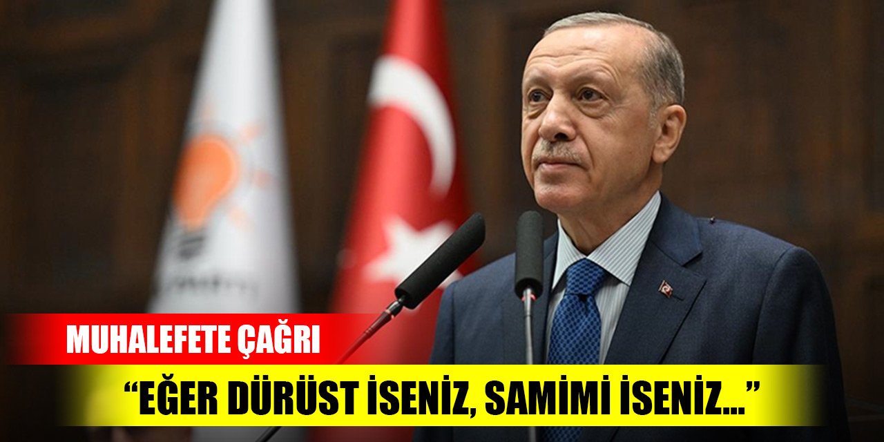 Son Dakika! Erdoğan'dan muhalefete anayasa çağrısı