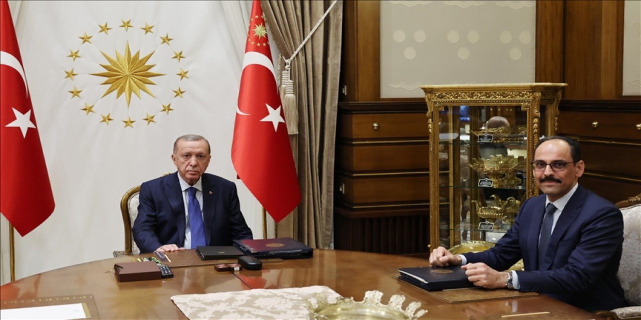 Erdoğan ile MİT Başkanı Kalın arasında kritik görüşme
