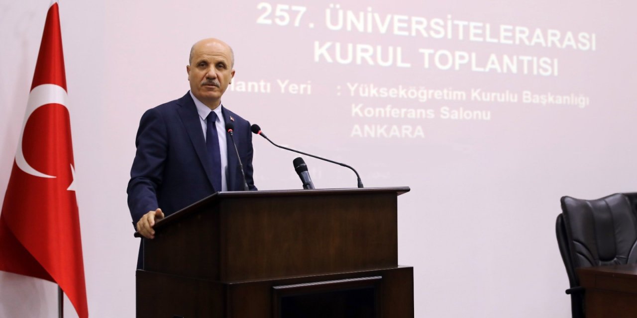 YÖK Başkanı Özvar'dan üniversitelere öğrenciler için çağrı