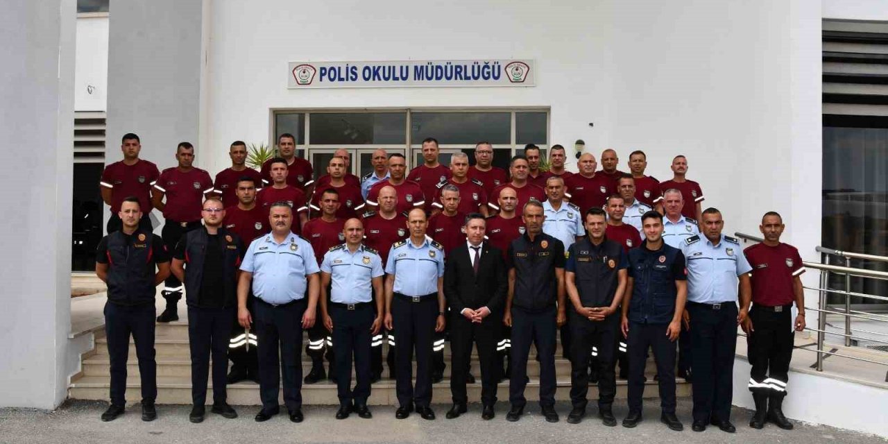 Konya Büyükşehir İtfaiyesi'nden KKTC'li personellere eğitim