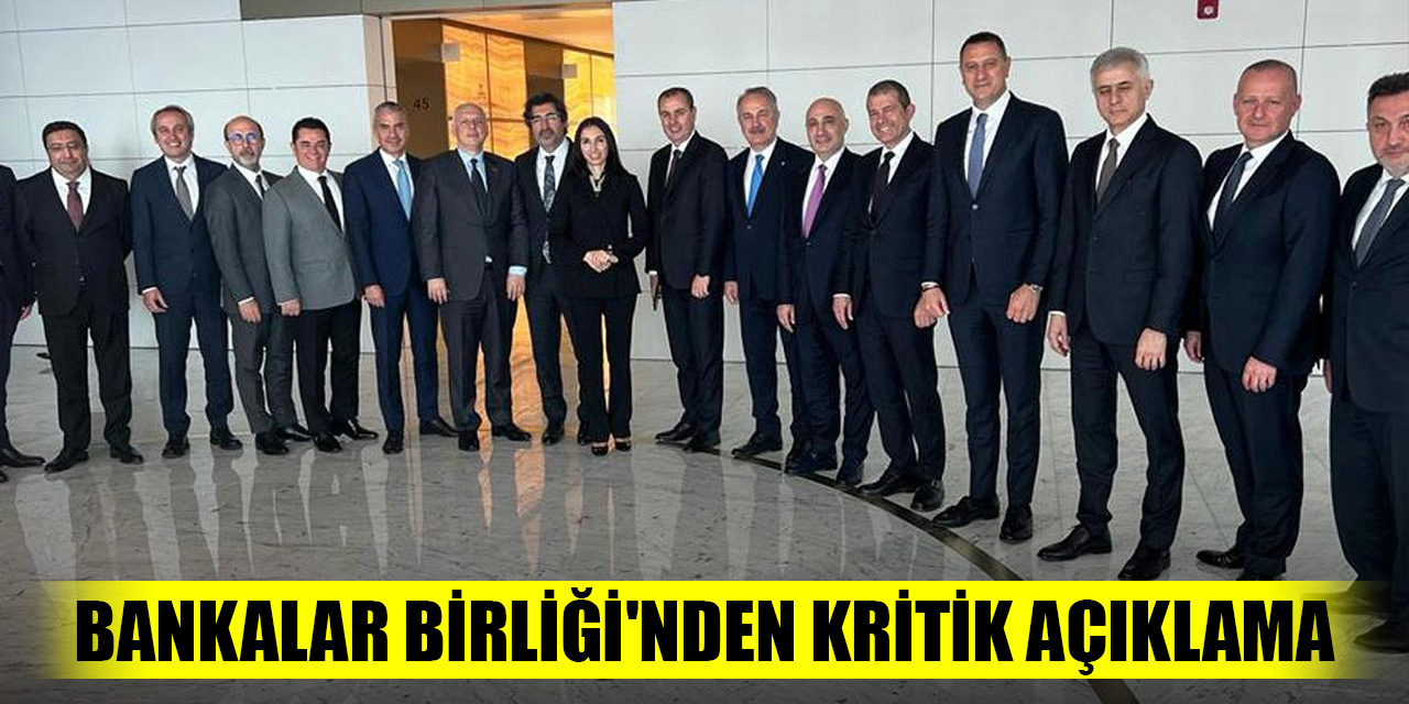Bankalar Birliği'nden kritik açıklama: MB Başkanı Erkan parasal sıkılaşma sürecinin başladığını duyurdu