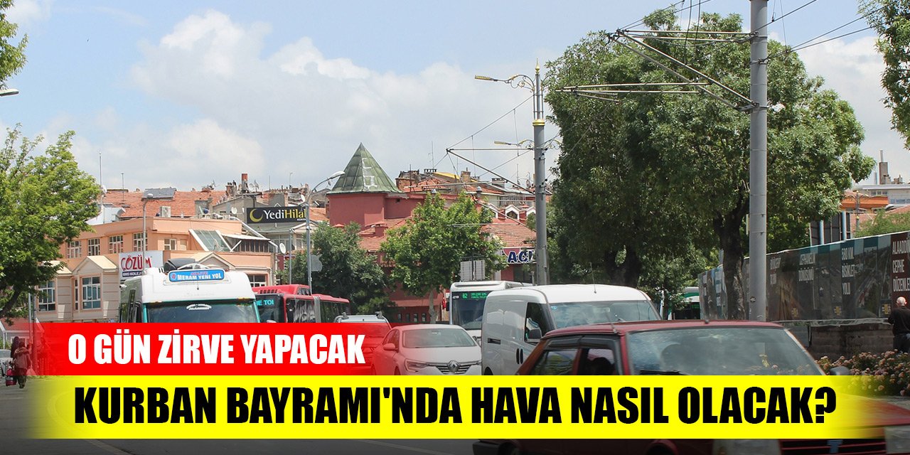 Kurban Bayramı'nda Konya'da hava nasıl olacak? O gün zirve yapacak