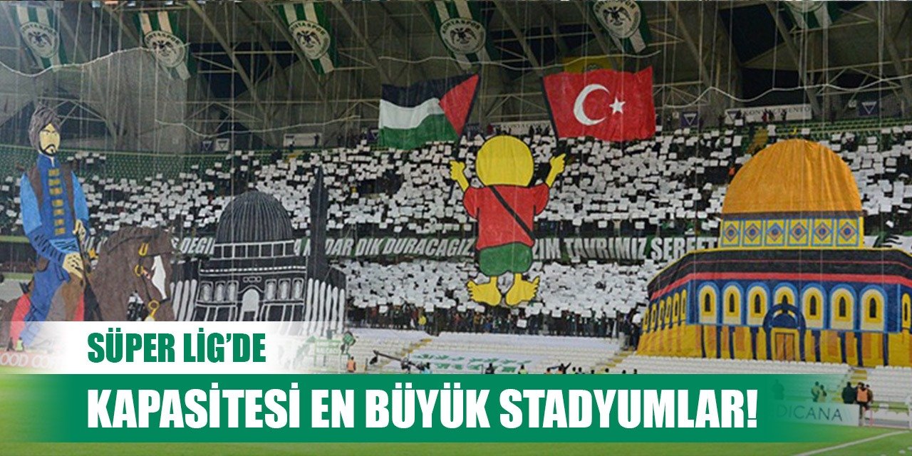 Anadolu'nun en büyük stadyumu Konyaspor'da!