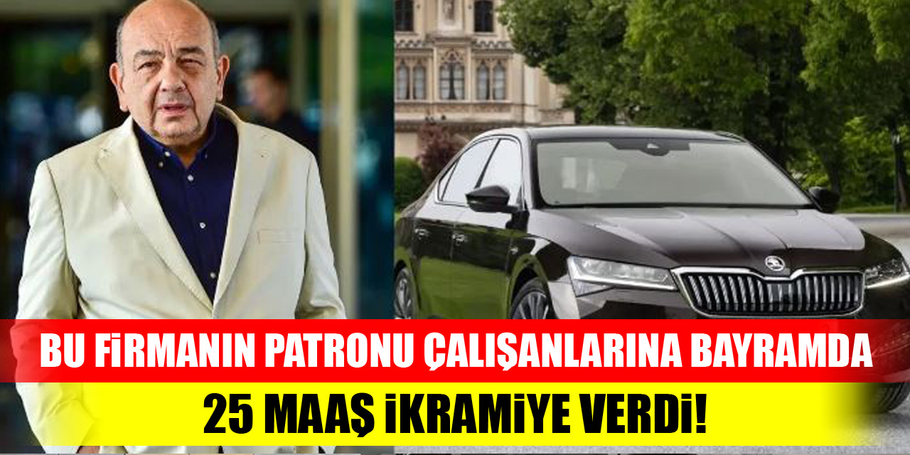 Bu firmanın patronu çalışanlarına bayramda 25 maaş ikramiye verdi!