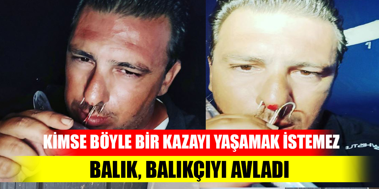 Balık, balıkçıyı avladı