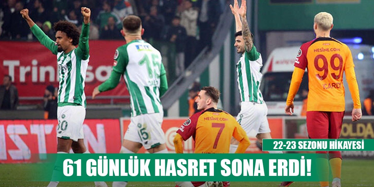 Konyaspor'dan hayati galibiyet!