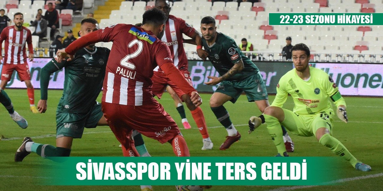 Sivasspor-Konyaspor, Anadolu Kartalı deplasmanda kaybetti