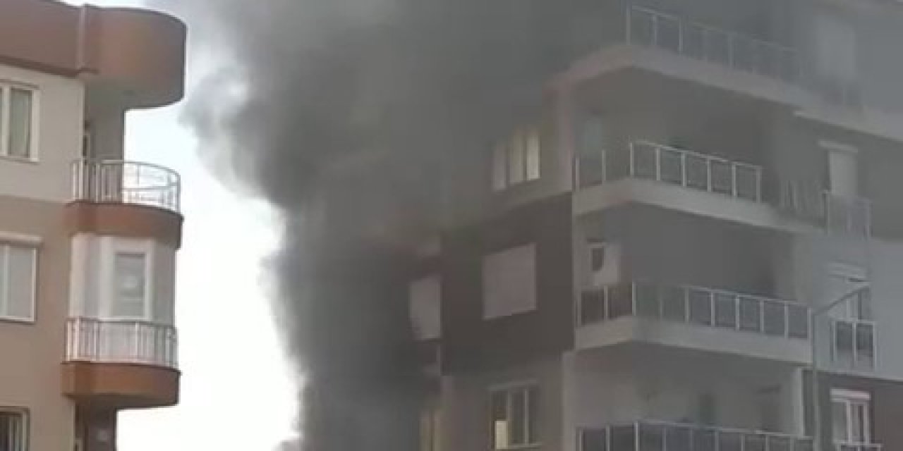 Antalya’da korkutan yangın: 5 kişi dumandan etkilendi