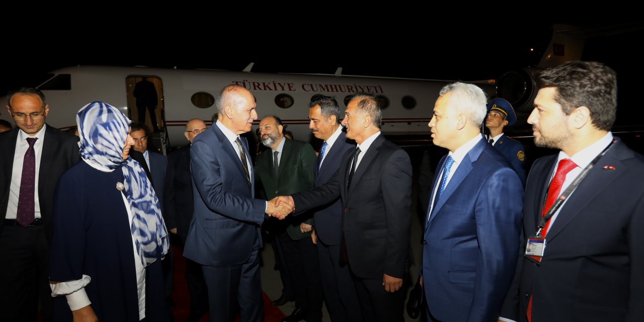 TBMM Başkanı Kurtulmuş Azerbaycan'da