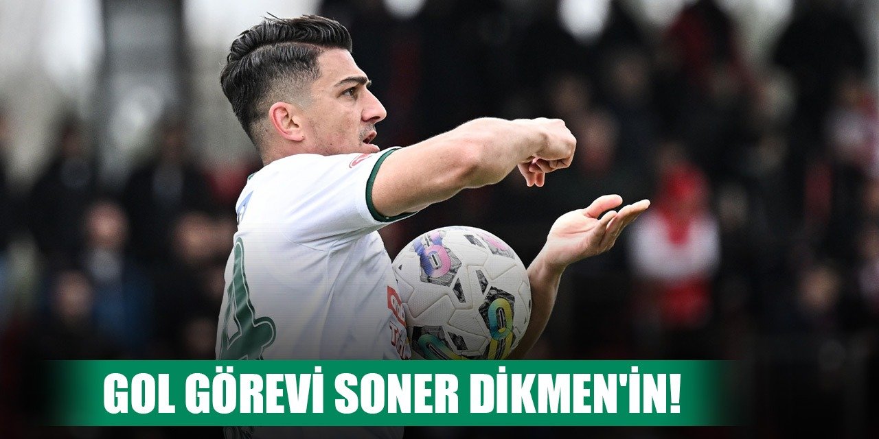 Konyaspor'da Soner Dikmen'den gol beklenecek