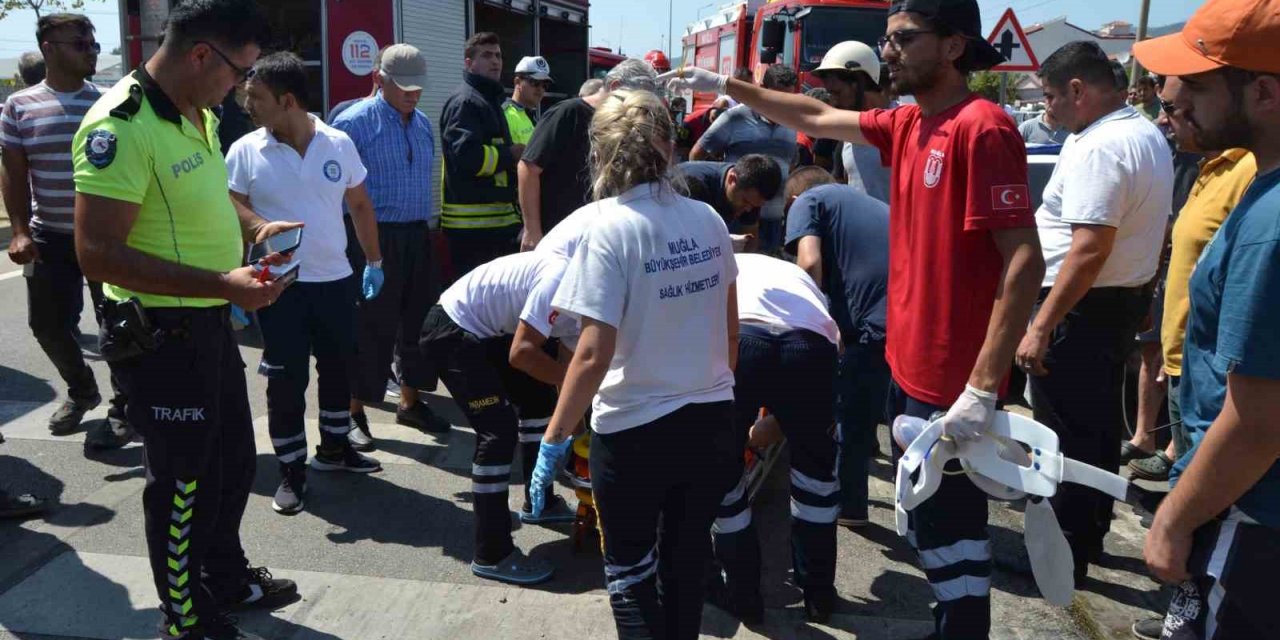 4 araçlı trafik kazası: 1 ölü, 5 yaralı