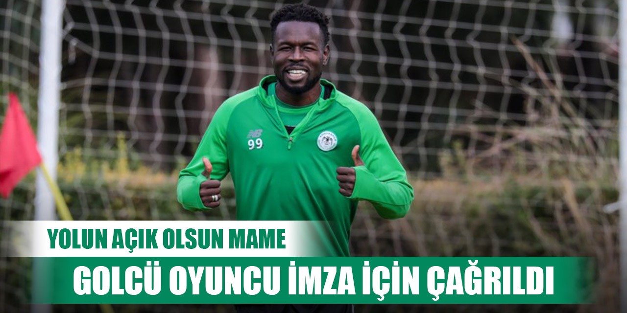 Konyaspor'un eski golcüsü Diouf imza atmaya gidiyor!