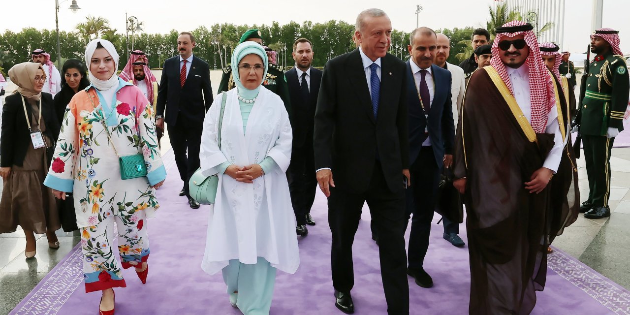 Cumhurbaşkanı Erdoğan, Suudi Arabistan’da