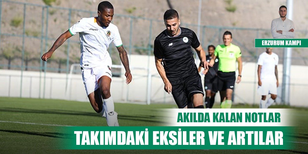 Konyaspor'un Erzurum kampından öne çıkanlar