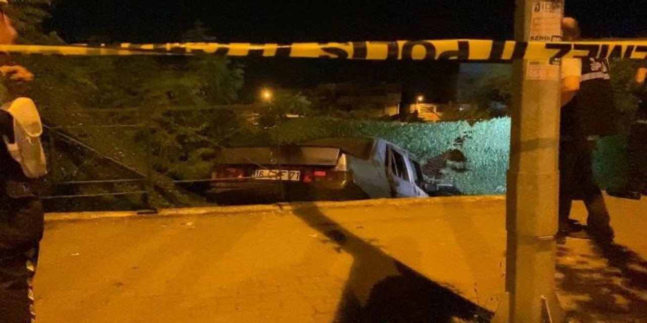 Kontrolden çıkan araç inşaat alanına uçtu: 1 ölü, 1’i ağır 2 yaralı