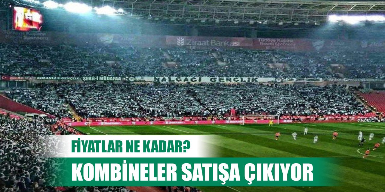 Konyaspor kombine fiyatları belli oldu