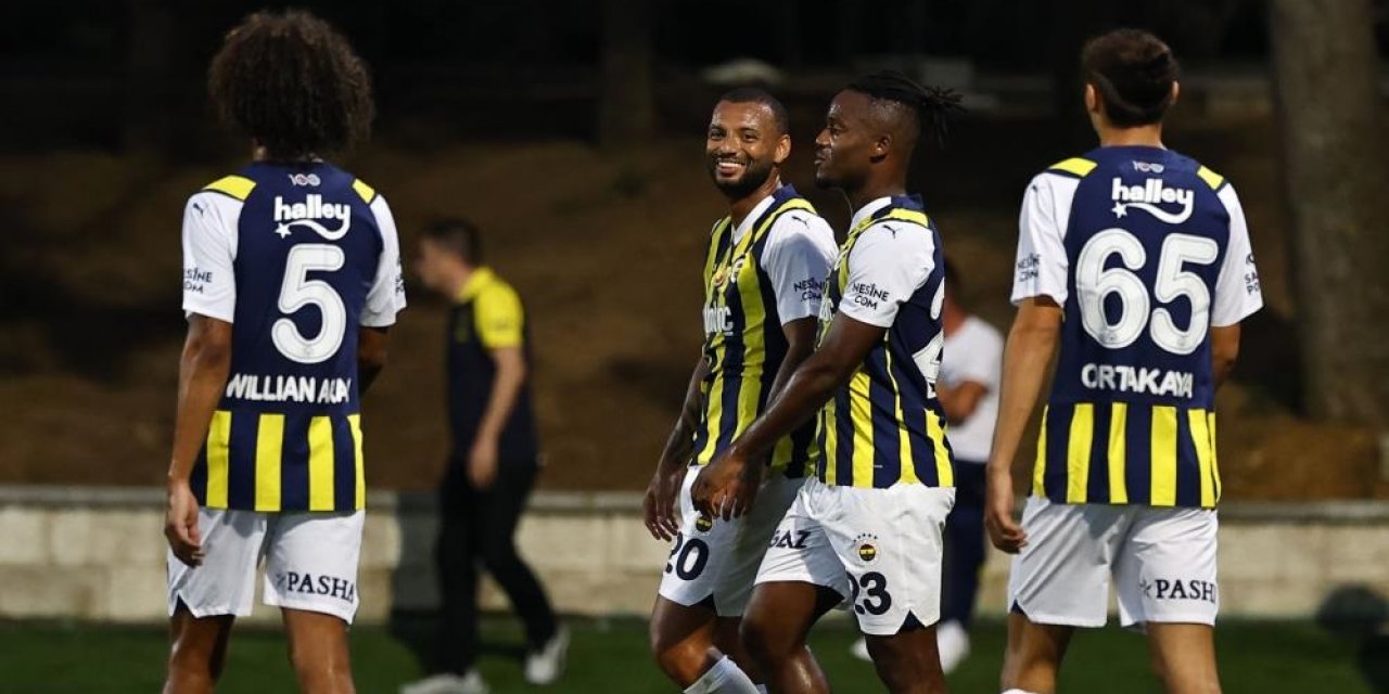 Fenerbahçe hazırlık maçı gol olup yağdı