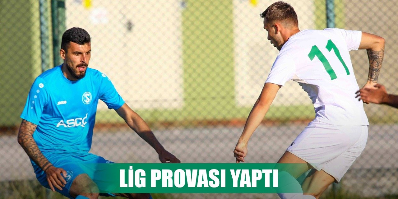 Konyaspor'da Stanojevic lig denemesi yaptı