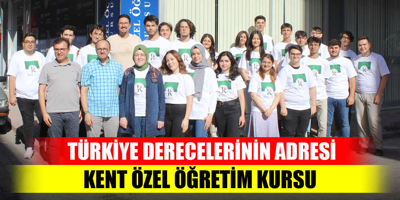 Türkiye derecelerinin adresi: Kent Özel Öğretim Kursu
