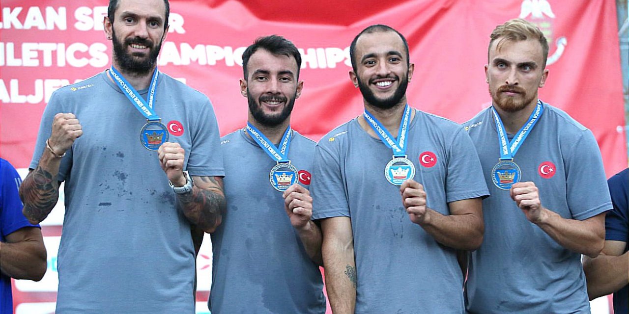 Atletizm Milli Takımı, Balkan Atletizm Şampiyonası’nı zirvede tamamladı