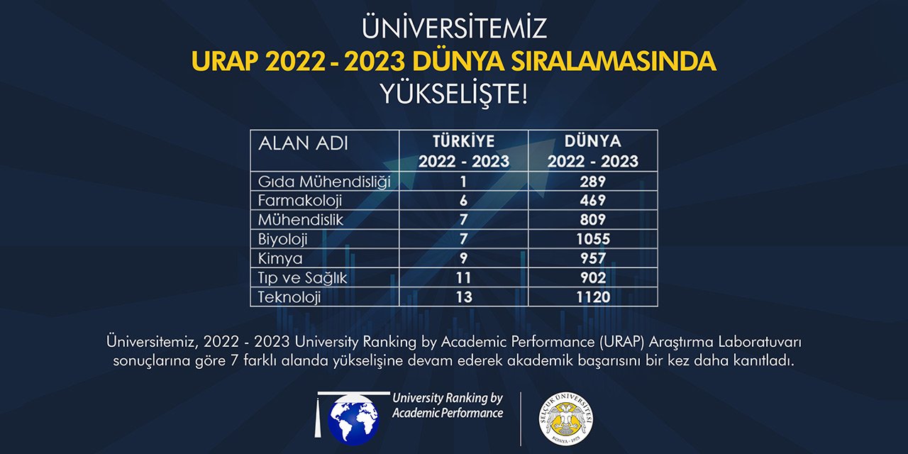 Konya'daki üniversiteden üstün başarı