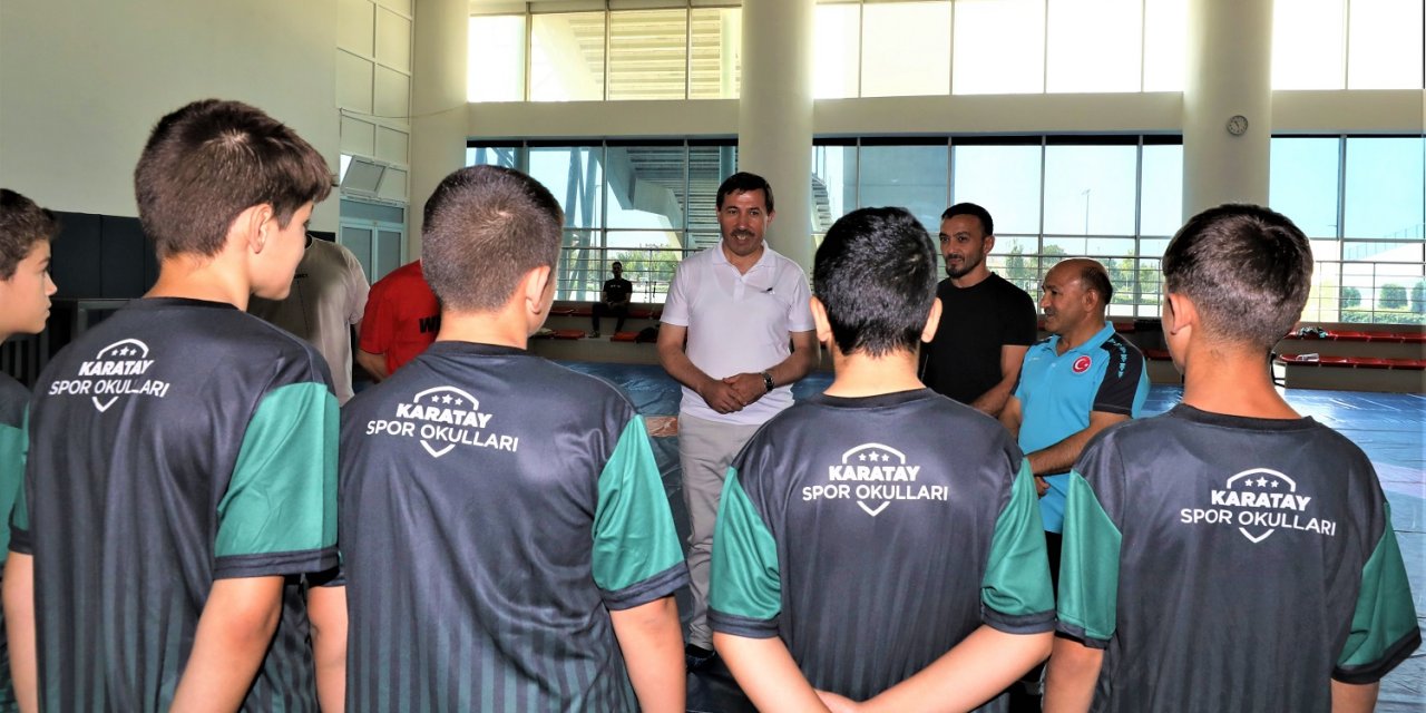 Karatay Yaz Spor Okulları eğitimleri devam ediyor