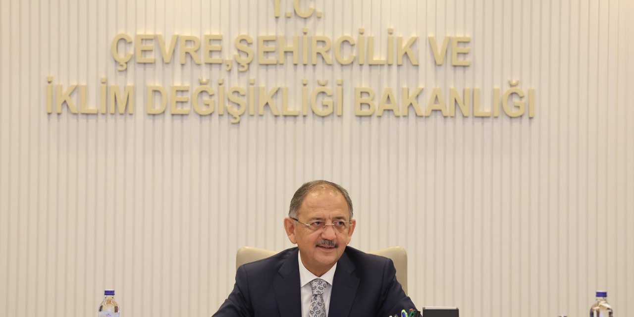 Bakan Özhaseki: Yerinde Dönüşüm projemize başvuru sayısı 100 bini buldu