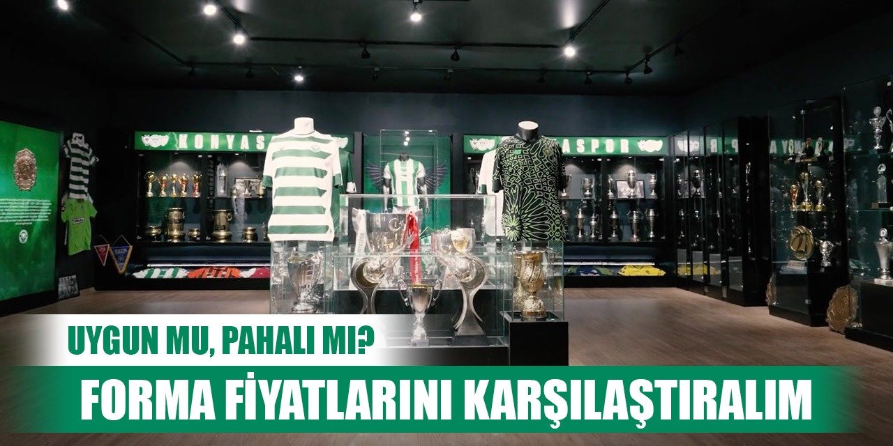 Konyaspor forması ile diğer takımların forma fiyatları