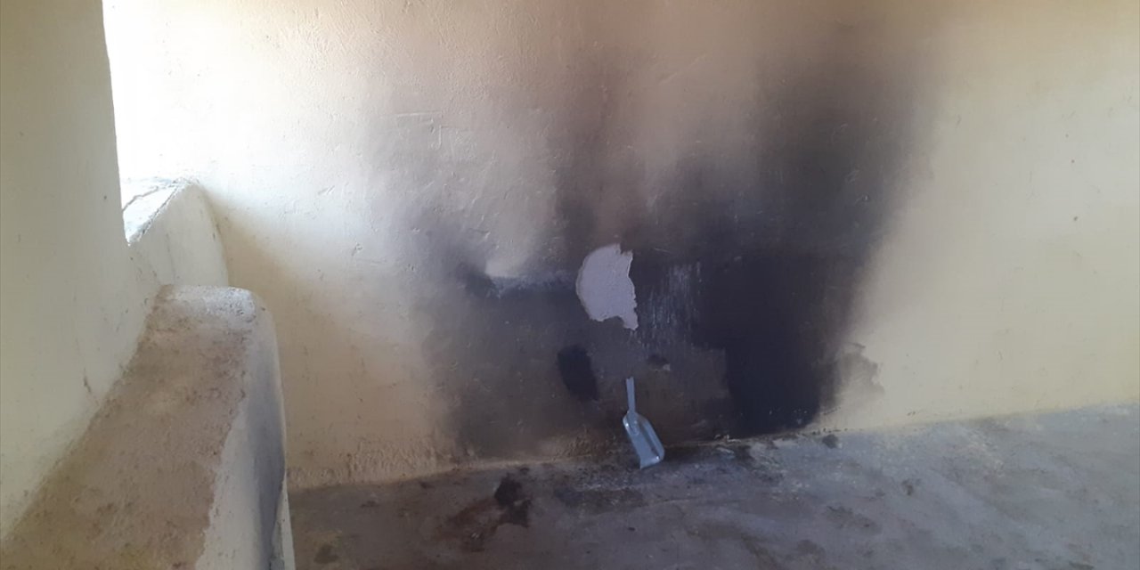 Konya'da müştemilatta mutfak tüpü patladı