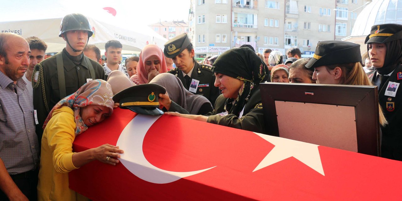 Şehit Mehmet Özler, Çankırı'da toprağa verildi