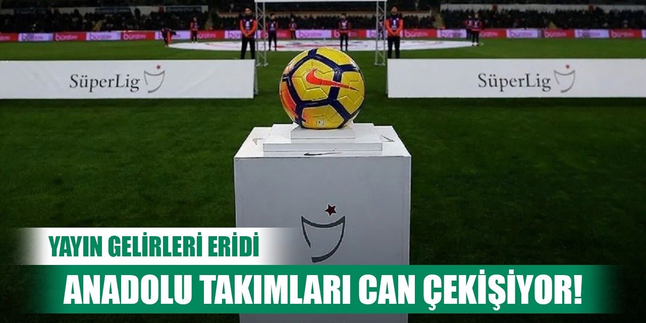 Türk futbolunda gelirler eridi, Konyaspor da nasibini aldı!