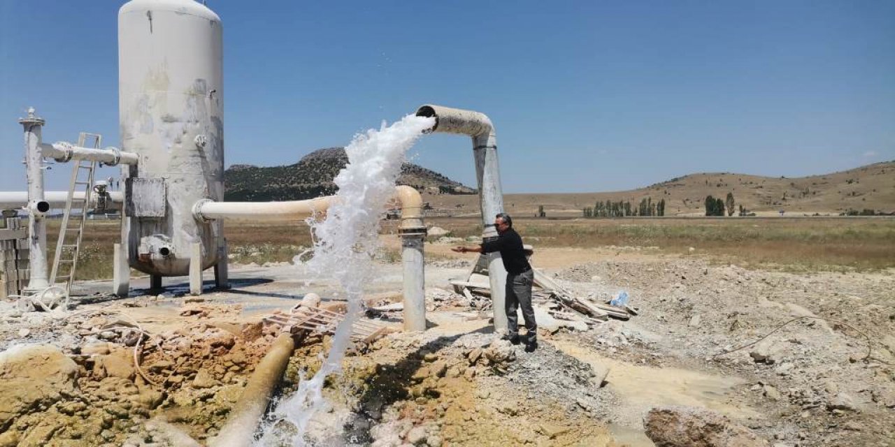 Konya'da Ketirağılları bölgesindeki jeotermal kuyulara yenileri ekleniyor