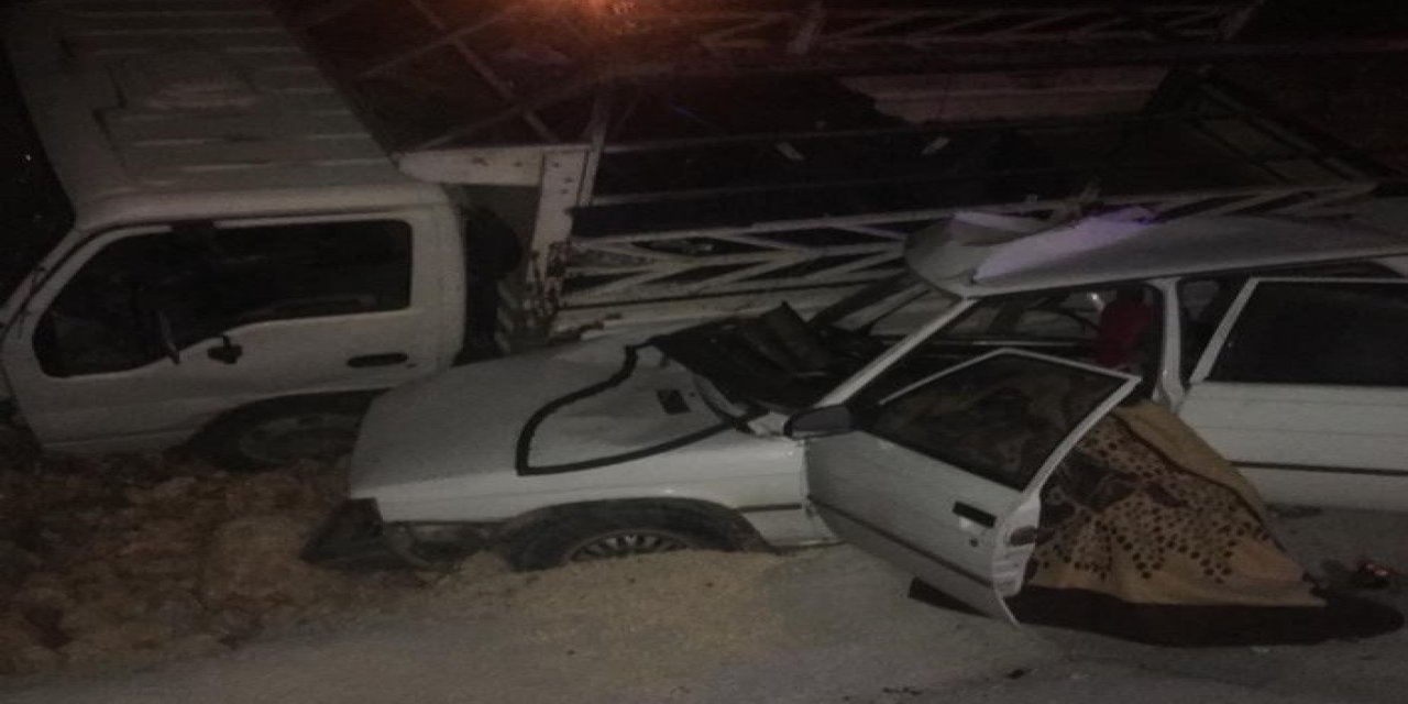 Mersin’de iki ayrı kaza... 1 kişi hayatını kaybetti, 4 kişi yaralandı