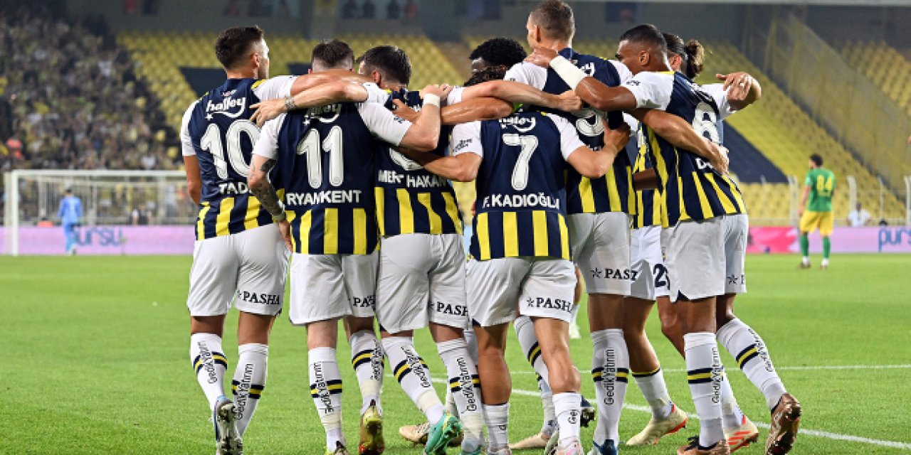 Fenerbahçe gol şovla turladı
