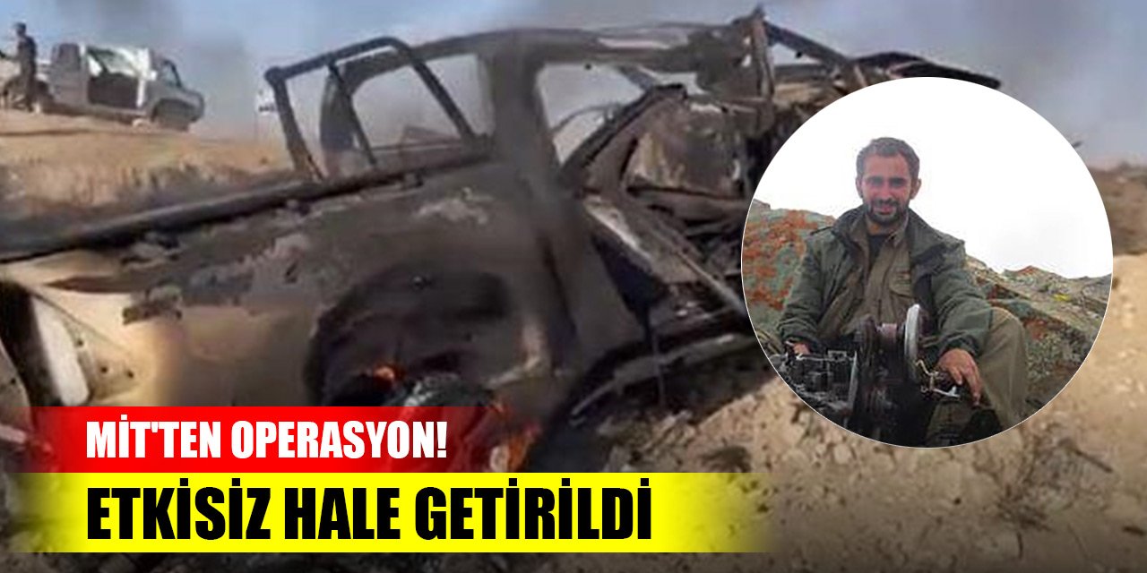 MİT'ten operasyon! PKK/KCK'nın sözde genel kurye sorumlusu etkisiz hale getirildi