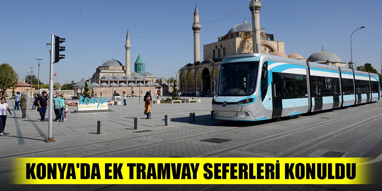 Konya'da toplu ulaşıma ilave seferler eklendi
