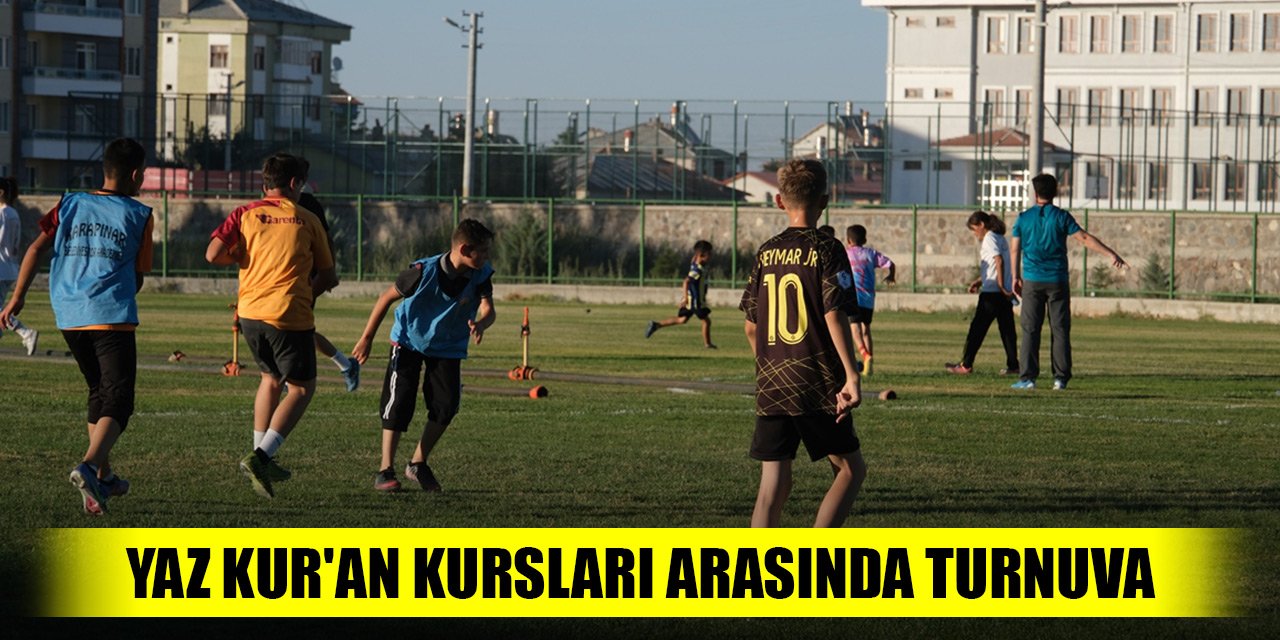 Konya'da yaz Kur'an kursları arasındaki turnuva başladı