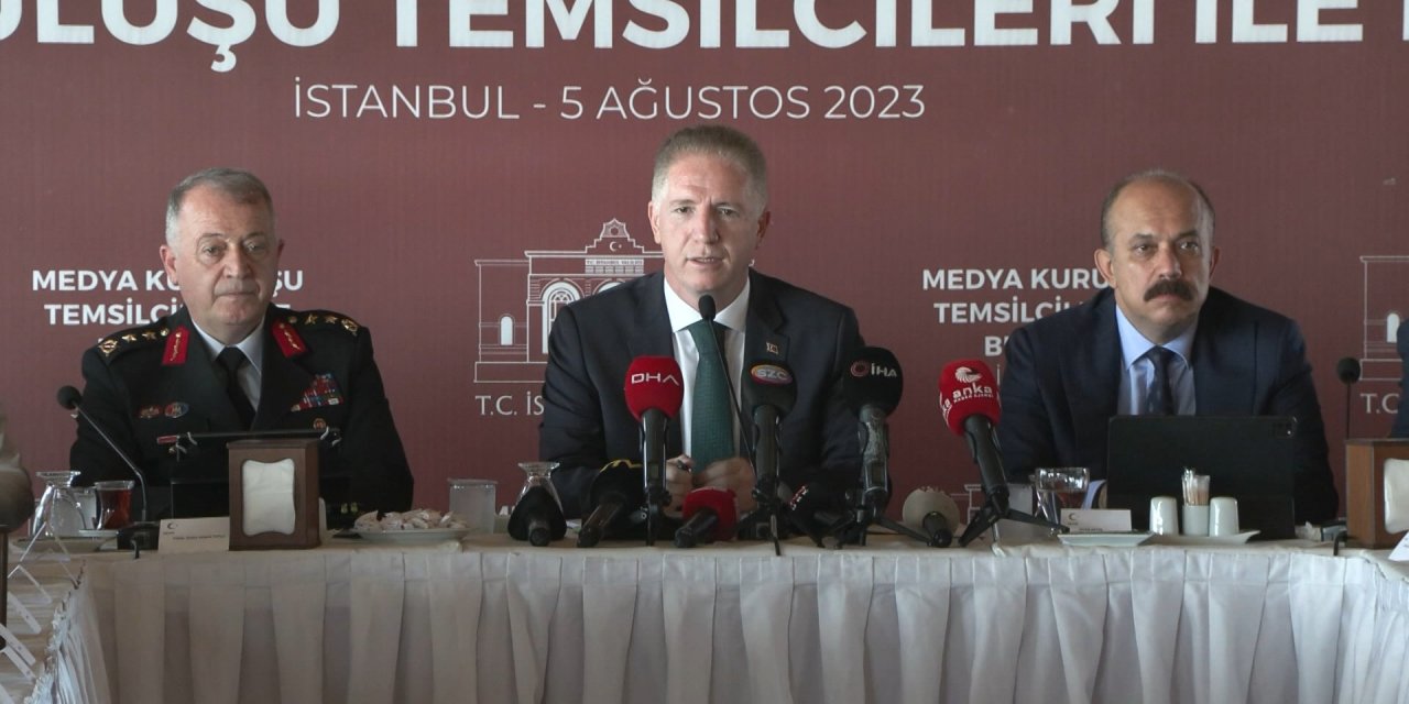 İstanbul Valisi Davut Gül: Suç oranı geçen seneye göre yüzde 9 azaldı
