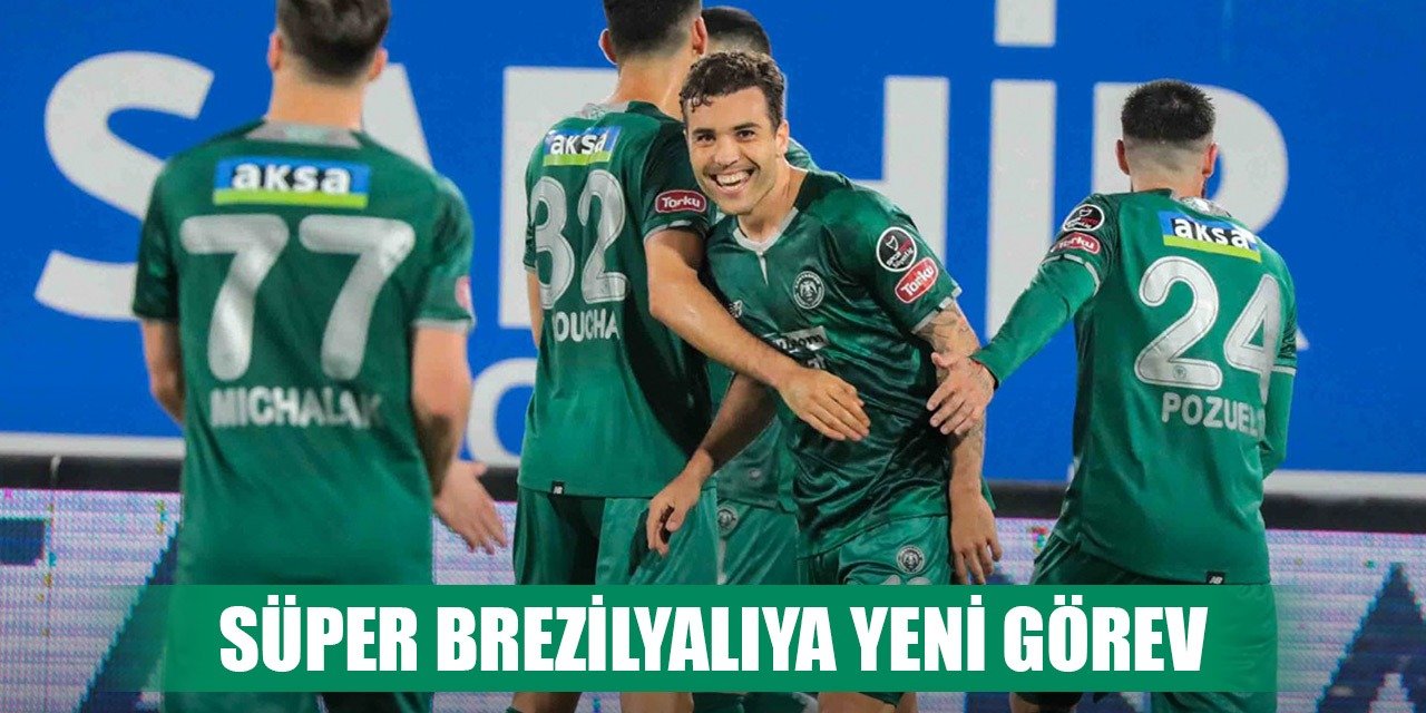 Konyaspor'da Guilherme'ye yeni görev