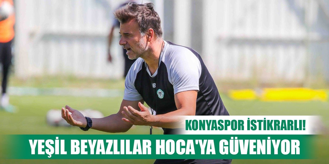 Ligde yoluna devam eden teknik adamlar, Konyaspor da listede!