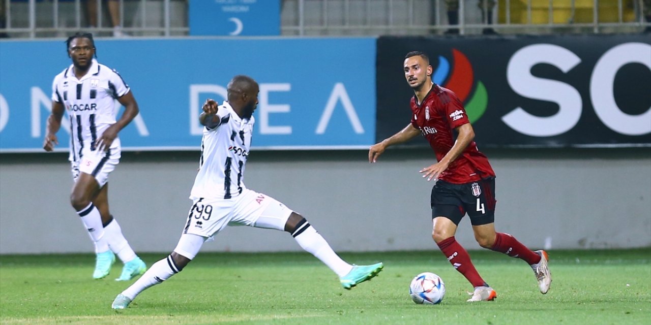 Beşiktaş, Azerbaycan'dan avantajla döndü