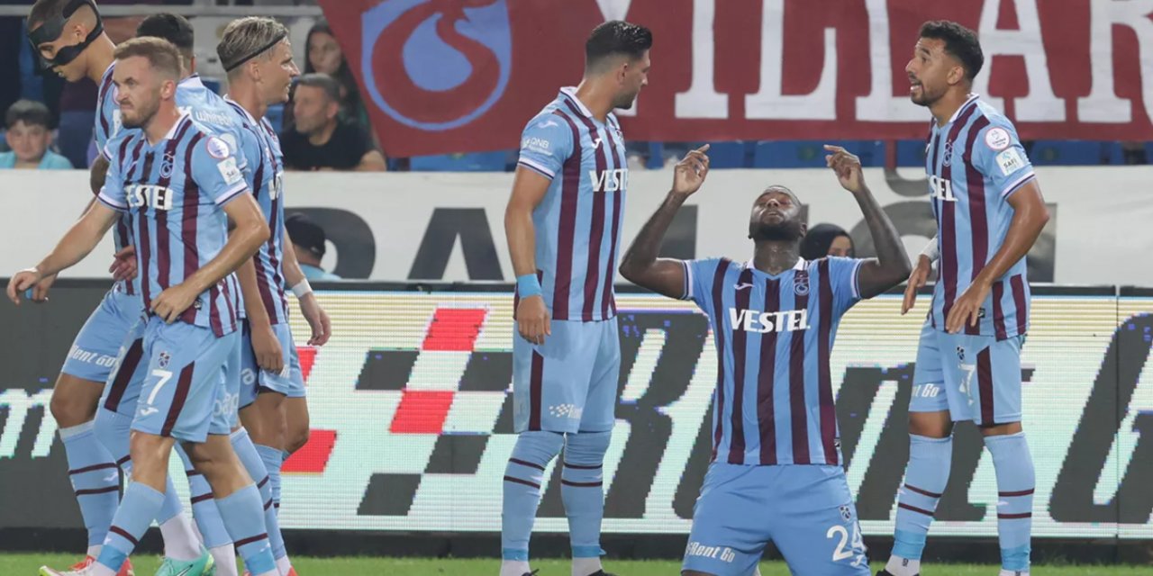 Süper Lig başladı: İlk 3 puan Trabzonspor'un!