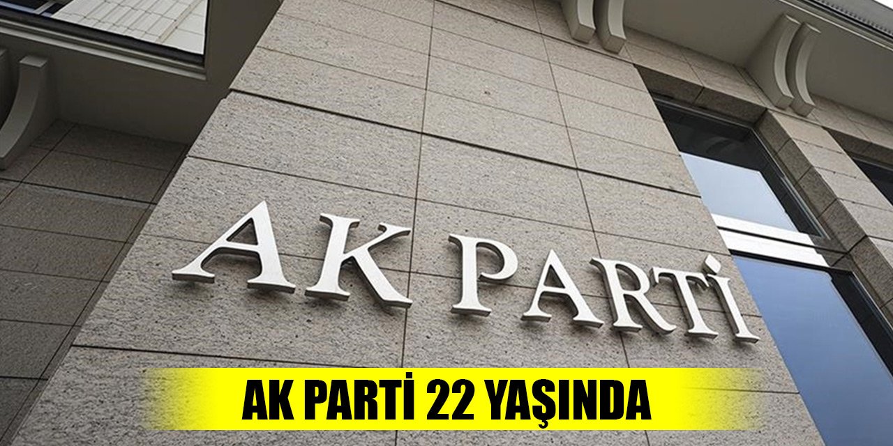 Erdemliler Hareketi'nin kurduğu AK Parti 22 yaşında