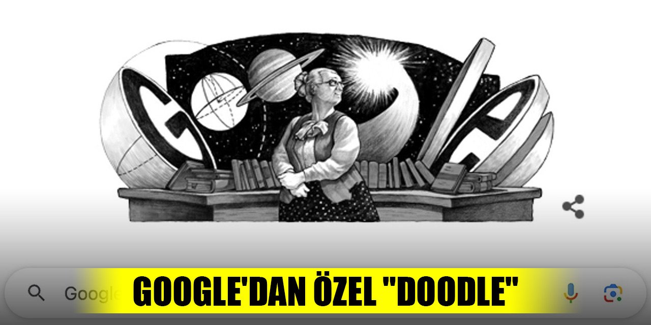 Google'dan Prof. Dr. Nüzhet Gökdoğan'a özel "Doodle"