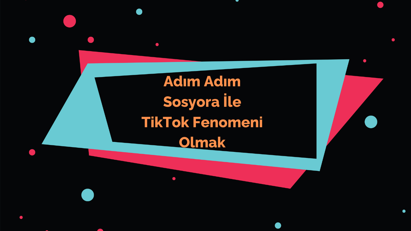 Adım Adım Sosyora İle TikTok Fenomeni Olmak