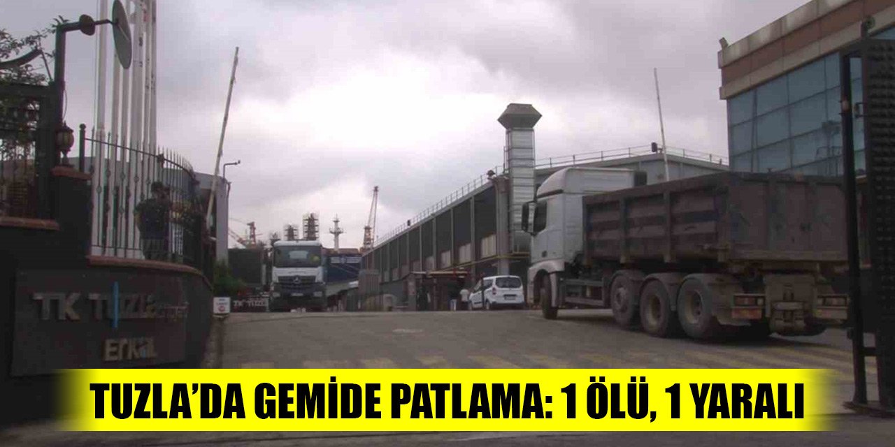 Geminin atık deposunda patlama: 1 ölü, 1 yaralı