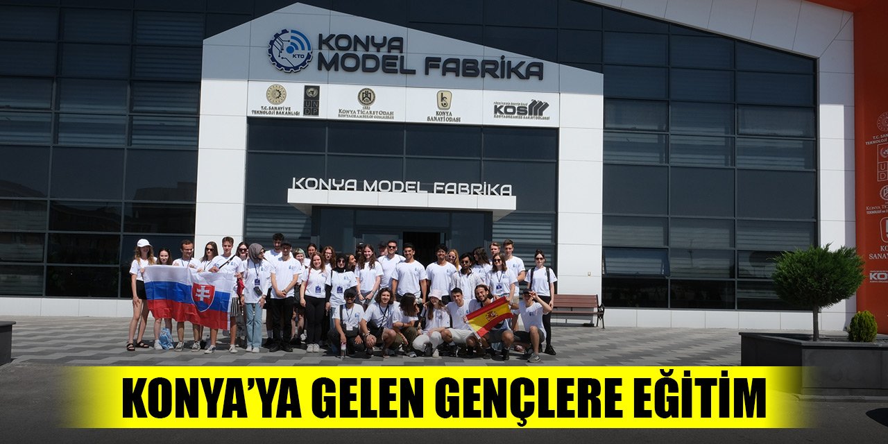 6 ülkeden gelen gençlere Konya'da girişimcilik eğitimi