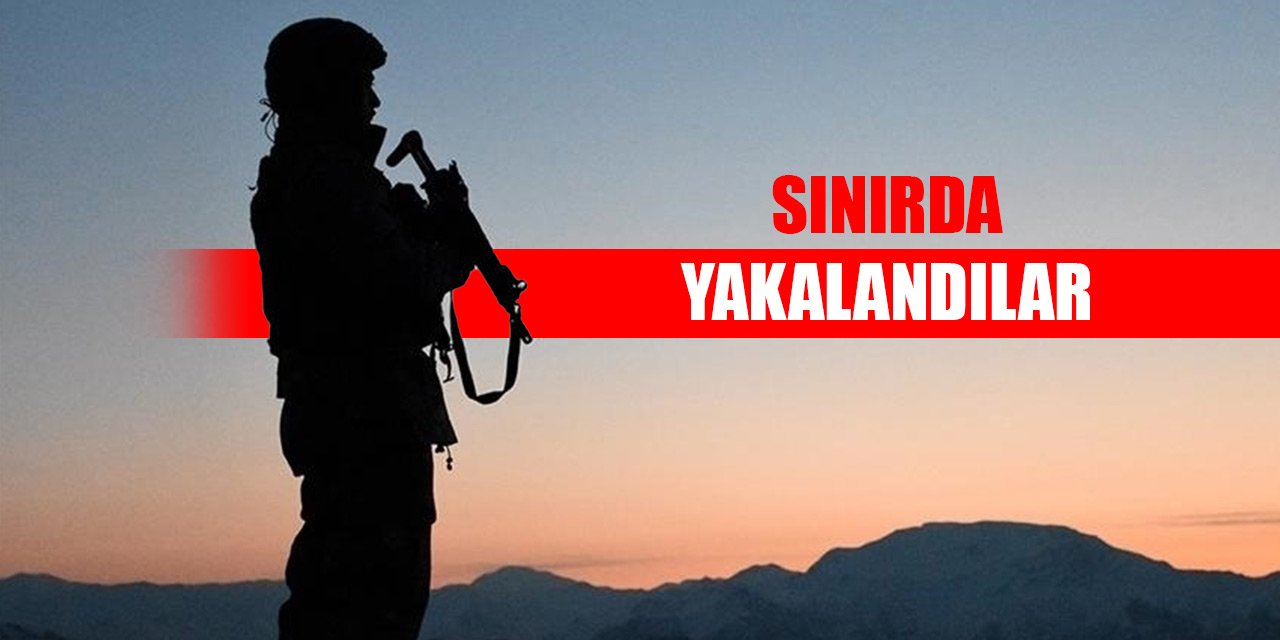 Türkiye'ye girmeye çalışan PKK'lı teröristler sınırda yakalandı